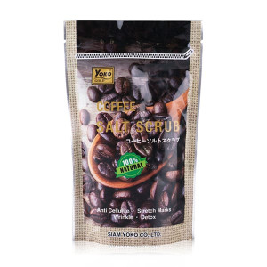Кофейный солевой скраб для тела Gold (Yoko) - 280гр.