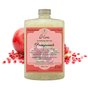 Ароматерапевтическая солевая ванночка с ароматом Гранат (H-Hom) - 600гр.