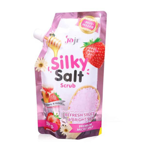 Солевой спа-скраб с Клубника и мед (Jogi) 350гр.