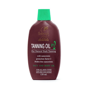 Масло для загара тела и лица (Coconut Tanning Oil SPF2) - 120мл.