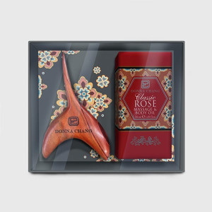 Classic Rose Massage & Body Oil + Massage Stick (Donna Chang) - 50 ml.