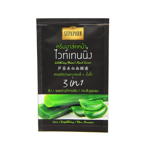 Cream face mask from acne with Aloe Vera (SUPAPORN) - 12g.