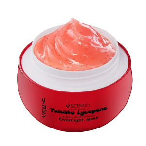 Tomato Lycopene&Nano Multi Vitamine Over night mask (SCENTIO) - 50ml.