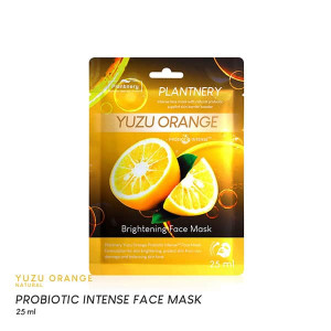 Тканевая маска для лица с апельсином Yuzu (Plantnery)  - 25мл.