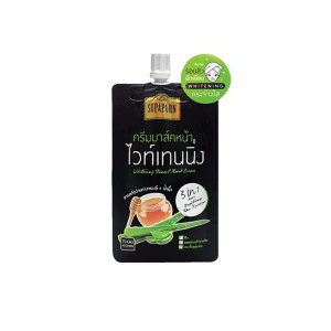 Whitening Cream Mask Aloe + Honey Formula (Supaporn)  - 12g.