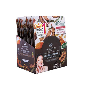 Маска для лица Тамариндовая формула 100% натуральная маска  (Khaokho Talaypu) - 6шт*8гр.