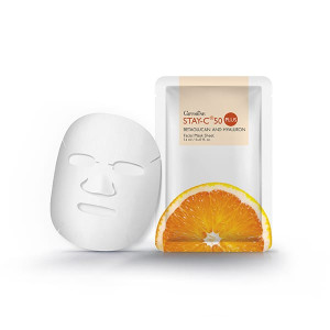 Stay – C ®50 Plus Betaglucan and Hyaluron Facial Mask Sheet (Giffarine) - 14ml. Stay – C ®50 Plus Betaglucan and Hyaluron Facial Mask Sheet (Giffarine) - 14ml.
