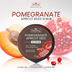Plantnery Pomegranate Apricot Seed Scrub 10 g