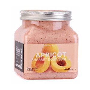Apricot Anti-Aging Sherbet Scrub (SCENTIO) - 350ml.