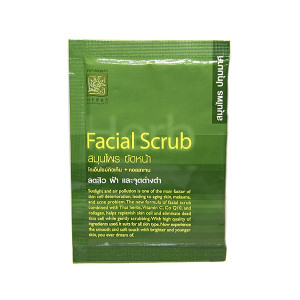 Facial scrub Thai Herbs with vitamin C and Co Q10 (Patummas) -15g.