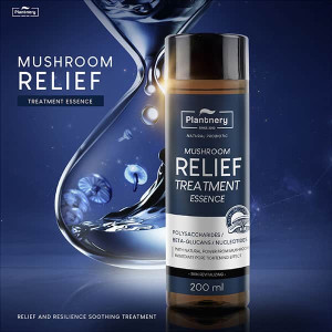 Лечебная эссенция чтобы кожа выглядела моложе Mushroom Relief (Plantnery) - 30мл.