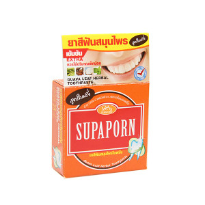 Отбеливающая зубная паста на травах c Гуавой (Supaporn) - 25гр. 