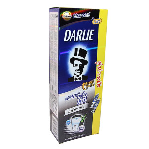 Toothpaste All Shiny Charcoal Clean Size (Darlie) - 2*140g.