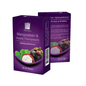 Sabunnga Mangosteen $ Asiatic Pennyworth Soap 100g Sabunnga Mangosteen $ Asiatic Pennyworth Soap 100g