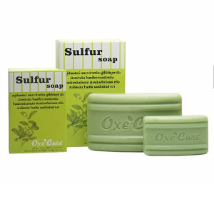 Мыло противогрибковое и Акне Sulfur Soap (OXE’CURE) - 30гр. Мыло противогрибковое и Акне Sulfur Soap (OXE’CURE) - 30гр.