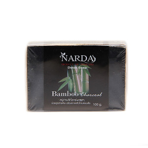 Мыло лечебное бамбуковый уголь детокс (NARDA) - 100гр.
