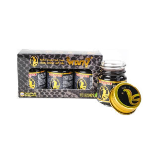 Тайский черный бальзам King Cobra Balm Original (Phaya Snake Brand) - 50г*3шт.