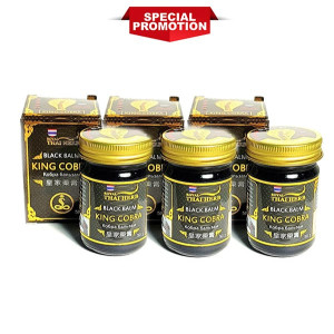 Бальзам с ядом Королевской кобры (Royal Thai)  -  50гр.x3шт.
