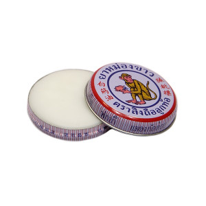 Бальзам для тела белая обезьяна (Monkey Holding Peach Brand) - 8гр. 