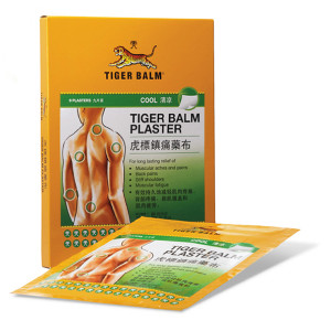 Plaster anesthetic and cooling (Tiger Balm 10 * 14cm.) - 2 pcs.
