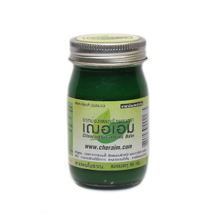Зеленый тайский бальзам для тела Клинакантус (Cher Aim) - 65гр. 