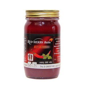 Warming balm red chili formula (Novolife) - 200g.