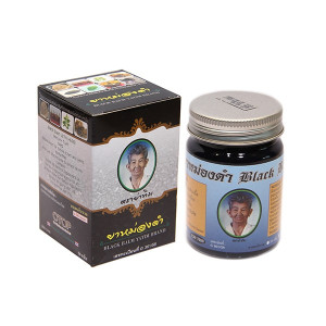Black Thai body balm with sesame seeds (Ya Tim) - 50g.