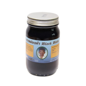 Black Thai body balm with sesame seeds (Ya Tim) - 200g.