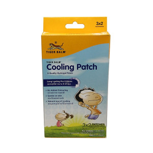 Cooling and temperature-removing patch pain reliever for children (Tiger Balm 5 * 11cm) - 6pcs.