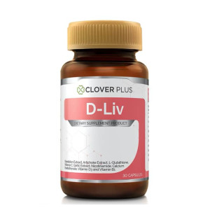 Капсулы для печени с витамином D-Liv Plus Vitamin C (Clover Plus) - 30 капс. Капсулы для печени с витамином D-Liv Plus Vitamin C (Clover Plus) - 30 капс.
