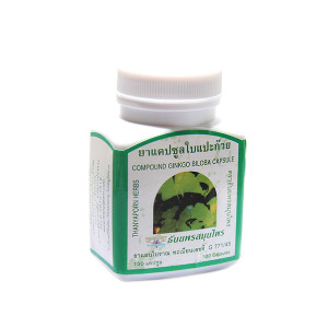 Фитопрепарат Гинкго Билоба (Tnanyaporn) - 100 капсул.
