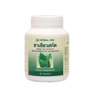 Phytopreparation Green tea extract (Herbal One) - 60 capsules.