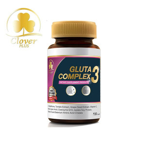 Gluta Complex 3 (Clover Plus) - 30 tablets. Gluta Complex 3 (Clover Plus) - 30 tablets.
