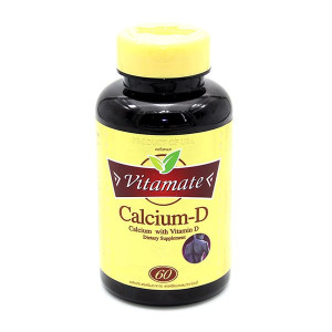 Calcium D 600mg (Vitamate) - 60 tab. Calcium D 600mg (Vitamate) - 60 tab.