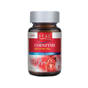Коэнзим Q10 30мг плюс (Real Elixir) - 30 таблеток.