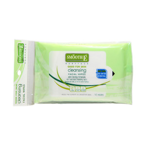 Очищающие салфетки для сверхчувствительной кожи (Smooth-E) - 10шт. 