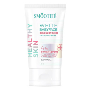 Smooth E White Babyface Spotclear pH5 NON-IONIC (Smooth E) - 180ml.