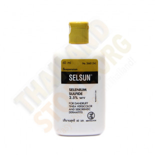 Selenium Sulfide 2,5% (SELSUN) 60ml.