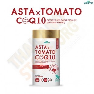 ASTA X Tomato CoQ10  30 capsules (Wisa Min) - 30 capsules