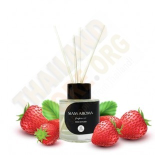 Strawberry Aromatherapy Reed Diffuser (Siam Aroma) -  50 ml.