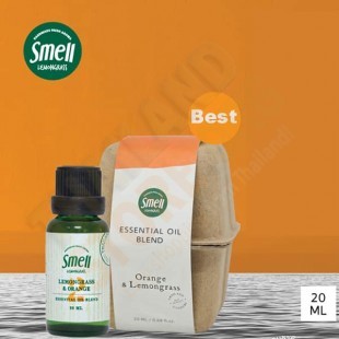 Orange & Lemongrass essential oil  (Smell Lemongrass) - 20ml.