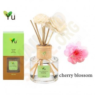 Cherry Blossom Aromatherapy Reed Diffuser (Ya) -  120 ml.
