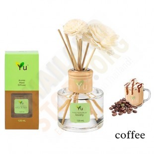Coffee Aromatherapy Reed Diffuser (Ya) -  120 ml.