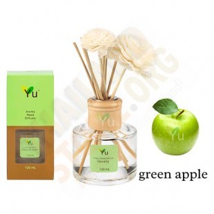 Зеленое яблоко  - Ароматерапевтический диффузор (Ya) - 120 мл.
