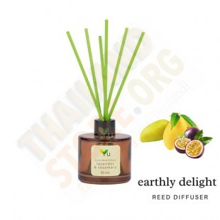 Earthly Delight  mango and passion fruit Aromatherapy Reed Diffuser (Ya) -  50 ml.