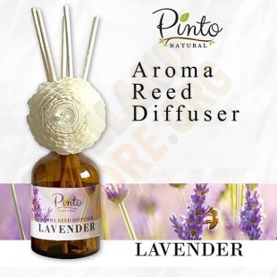 Lavander Aromatherapy Reed Diffuser (Pinto Natural) -  50 ml.