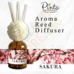 Sakura  Aromatherapy Reed Diffuser (Pinto Natural) -  50 ml.