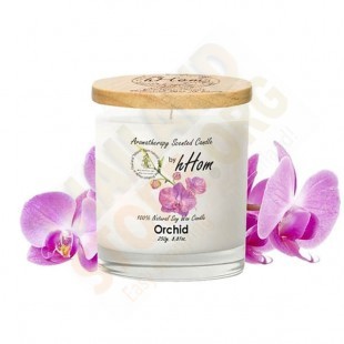 Orchid Aromatherapy Soy Wax Candle (H-hom) - 250g.