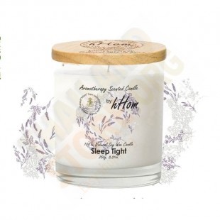 Sleep Tight  Aromatherapy Soy Wax Candle (H-hom) - 250g.