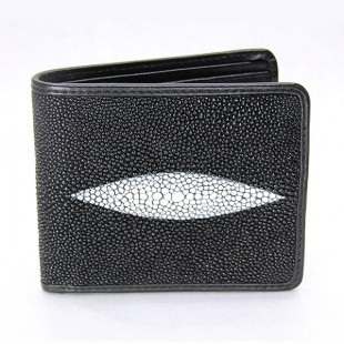 Men's wallet 100% genuine stingray leather AF044 (Findig) - 1 pc.